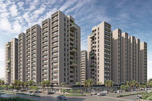 Ongoing Project Flat Apartment in Orchid Blues Shela Ahmedabad
