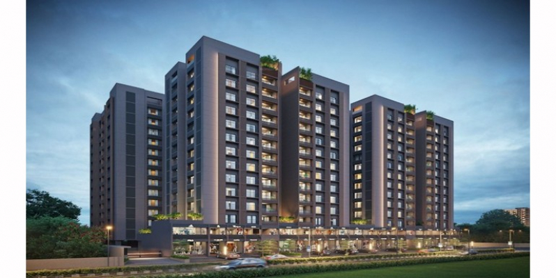 Ongoing Project Flat Apartment in Ansh Amanta Shela Ahmedabad